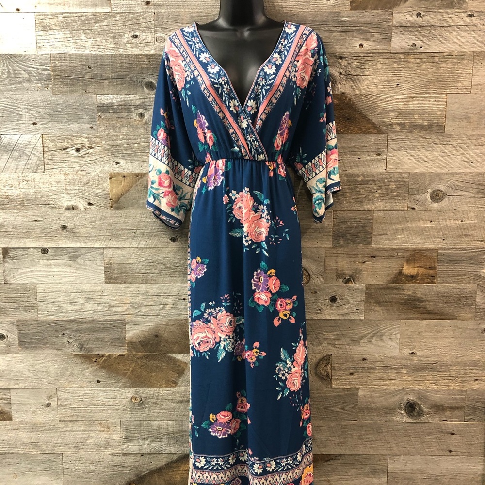 Stunning Flying Tomato Floral Maxi